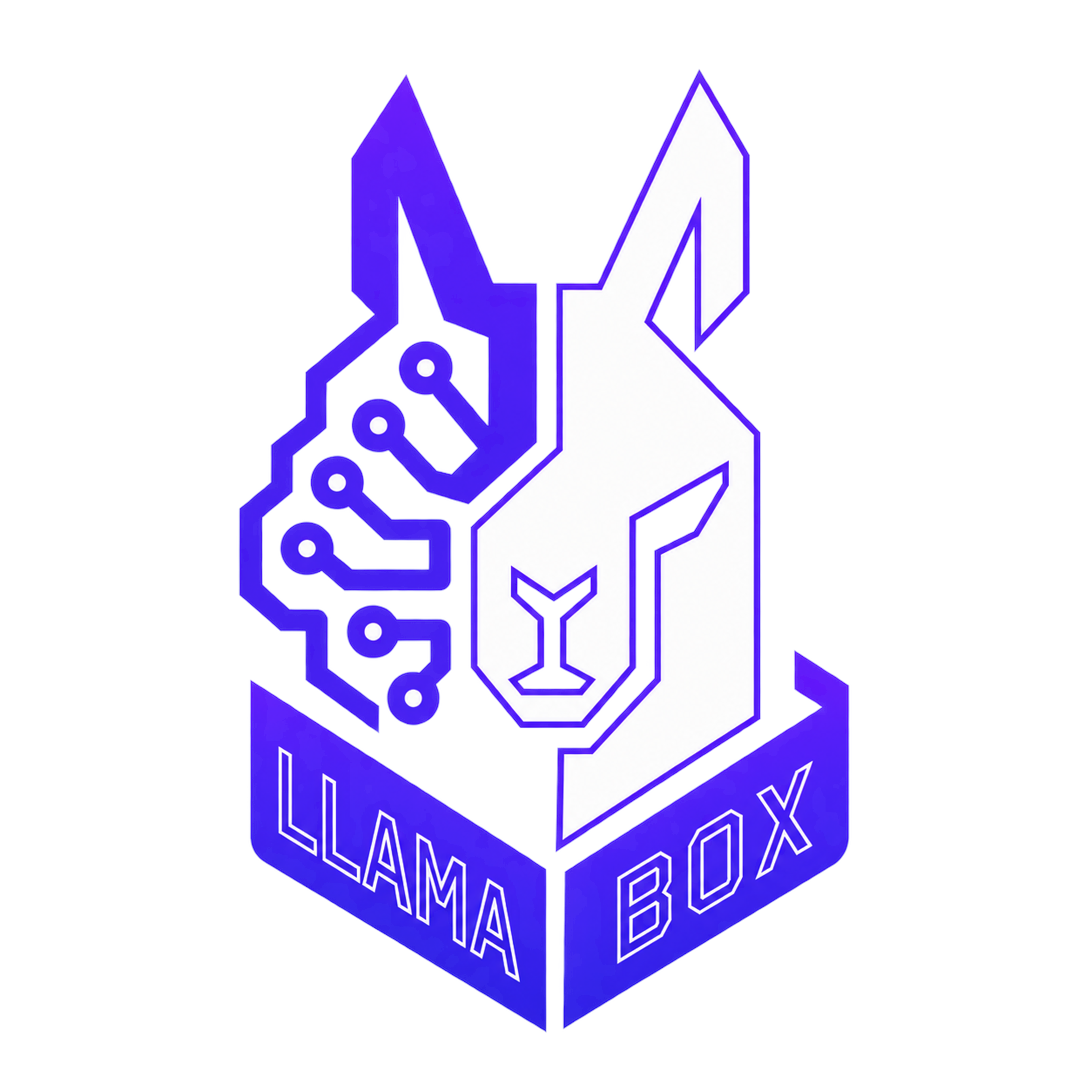 LlamaBox logo on a white background