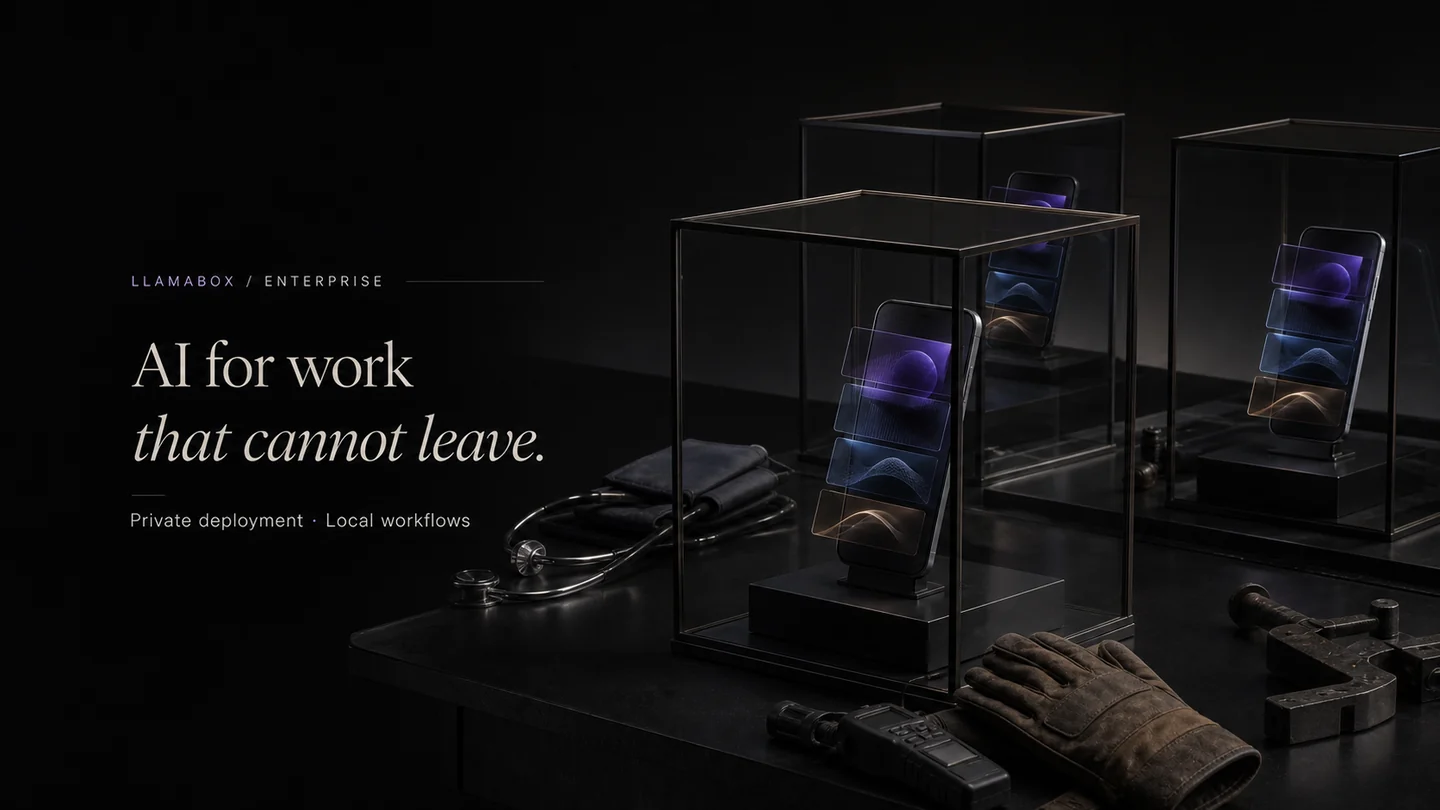 Android phones process information inside separate glass enclosures for private workflows.