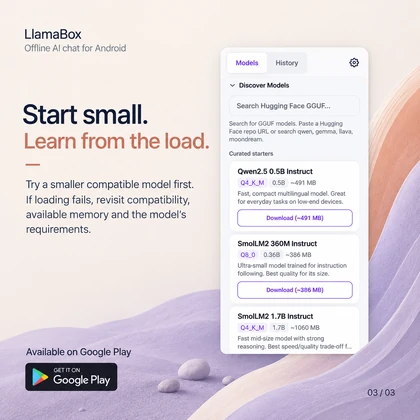 Start small. Learn from the load. — visual guide page 3