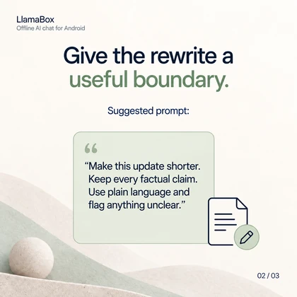 Give the rewrite a useful boundary. — visual guide page 2